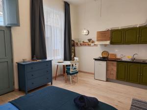 Kuchyň nebo kuchyňský kout v ubytování Charming studio in Tazacorte