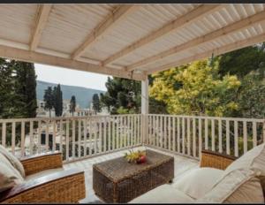 Μπαλκόνι ή βεράντα στο Sun house Kumbor