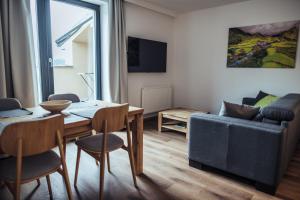 TV o dispositivi per l'intrattenimento presso Luční apartmány Dobromysl a Laskavec