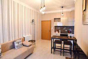 Kjøkken eller kjøkkenkrok på Apartman Podravina