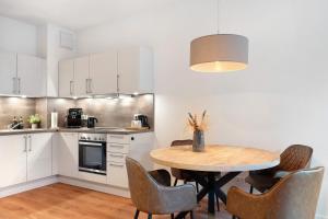 Η κουζίνα ή μικρή κουζίνα στο Km Style Apartments 3