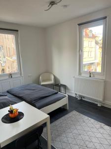 Posezení v ubytování Genesis Apartments
