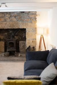 Posezení v ubytování Cornish Cottage - Sleeps 8/9