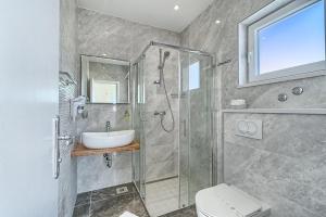 Koupelna v ubytování Hotel Trogirski Dvori