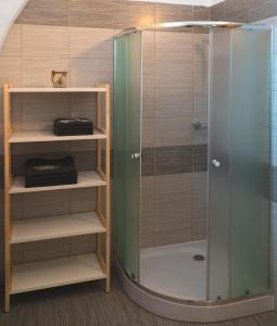 Ванная комната в Apartmány ve Dvoře