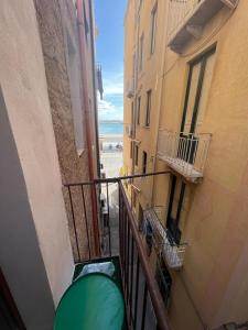 Een balkon of terras bij Il sole della Sicilia