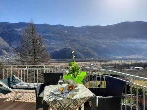 Γενική θέα στο βουνό ή θέα στο βουνό από  αυτό το bed & breakfast