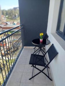 Μπαλκόνι ή βεράντα στο Golden apartman 61