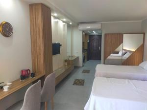 Postel nebo postele na pokoji v ubytování Scandic resort hurghada Egypt