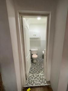 Koupelna v ubytování Illa B&B