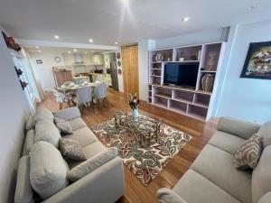TV a/nebo společenská místnost v ubytování Illa B&B