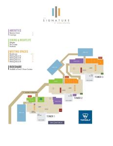 a map of the university of sydney campus at MGM Signature-24-709 Strip View Jacuzzi Studio in Las Vegas