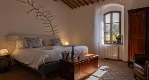 Posteľ alebo postele v izbe v ubytovaní Ca'Novae - Tuscany Farmhouse