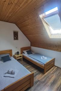 Postel nebo postele na pokoji v ubytování House Nada