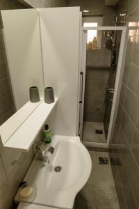 Koupelna v ubytování Apartman Sen's