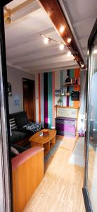 Kuchyň nebo kuchyňský kout v ubytování StrandChalet