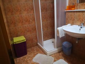 Kúpeľňa v ubytovaní Judith Apartment