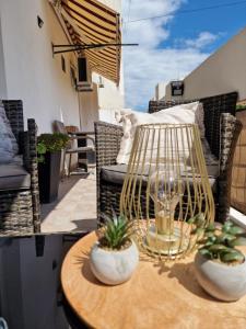 Balkón alebo terasa v ubytovaní Luxury Apartment Nuneni