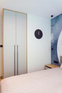 Posteľ alebo postele v izbe v ubytovaní Nice River - MAZURIA APARTAMENTY