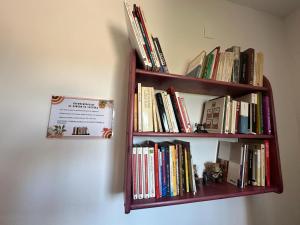 Knihovna v ubytování v soukromí