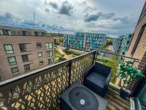 En balkong eller terrasse på Home2home Serviced Apartment