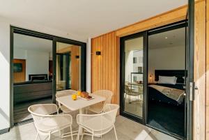 Posezení v ubytování Vue Alpine - La Residence du Parc