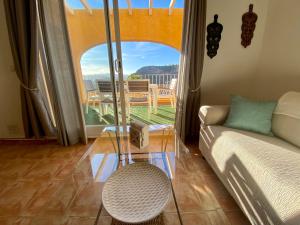 Zona de estar de Montacala Holidays House