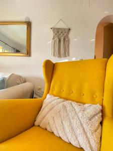 Zona de estar de Montacala Holidays House