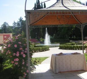 Zahrada ubytování Park Hotel Villa Potenziani