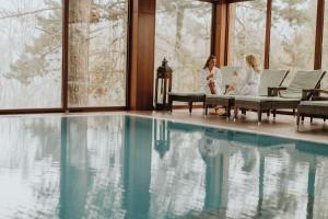 Kolam renang di atau dekat dengan Hotel Borkovac