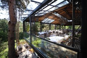 Taman di luar Hotel Borkovac