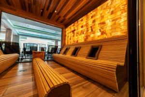 Ruang duduk di Hotel Borkovac