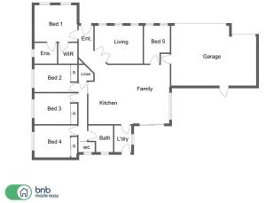 Plantegning af Regand Retreat - Pool, Luxurious Family Home