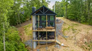 Κήπος έξω από το Juniper Ridge