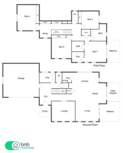 Půdorys ubytování Grand Stirling - Elite Escape, Unparalleled Luxury