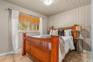 Voodi või voodid majutusasutuse The Sleeping Moose I Fireplace I Pool Table I TV toas