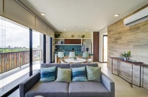 Posezení v ubytování Beautiful Ocean View Penthouse With Private Pool -C301