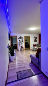 Svetainės erdvė apgyvendinimo įstaigoje NeriesResort 3 Rooms Suite iN Centrum