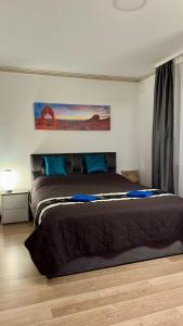 Lova arba lovos apgyvendinimo įstaigoje NeriesResort 3 Rooms Suite iN Centrum