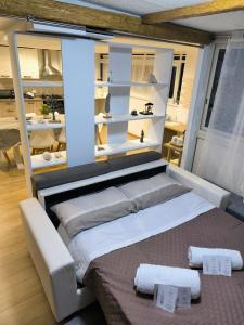 Postel nebo postele na pokoji v ubytování GM&V casa vacanze