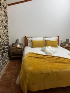 Кровать или кровати в номере Casa turística Lirio