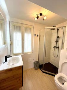 Kúpeľňa v ubytovaní Apartment Darka