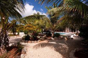 Zahrada ubytování Kas Vis with Private Pool in Upscale Punt Vierkant