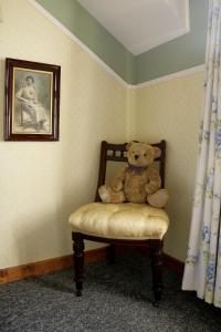 Χώρος καθιστικού στο Marsh Mere Lodge