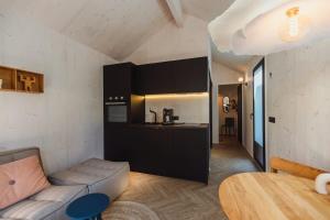 Η κουζίνα ή μικρή κουζίνα στο Hello Zeeland - Vakantiehuis Kerkstraat 1A
