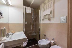 Koupelna v ubytování Best Western Hotel Armando