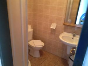 Koupelna v ubytování Hotel Atawa