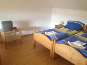 TV a/nebo společenská místnost v ubytování Hotel Atawa