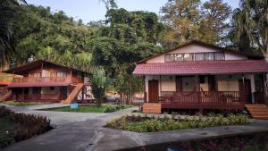 Zahrada ubytování Hostería Finca El Pigual