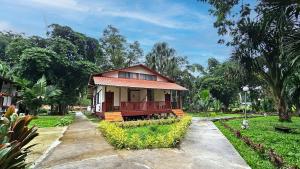 Zahrada ubytování Hostería Finca El Pigual